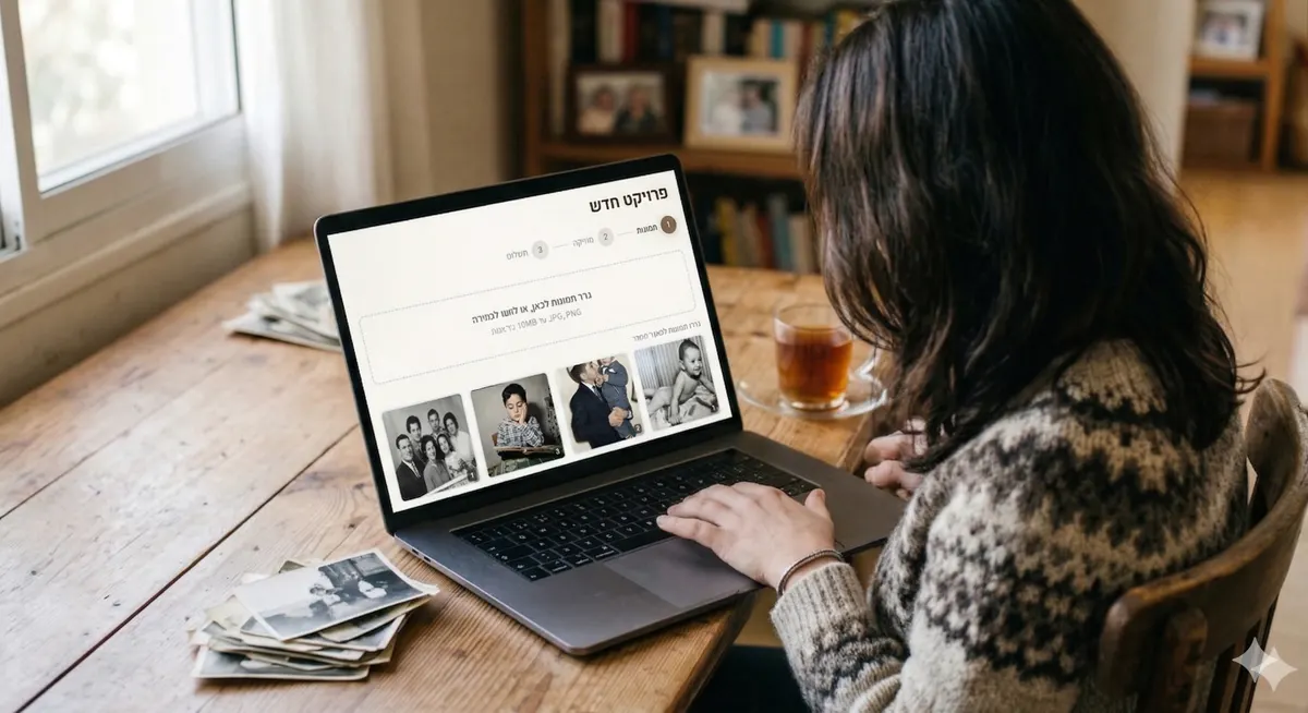 מעלים תמונות לאתר